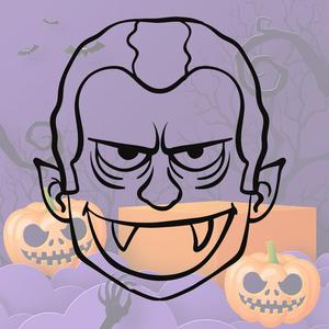 Vampire Halloween Cookie Mold