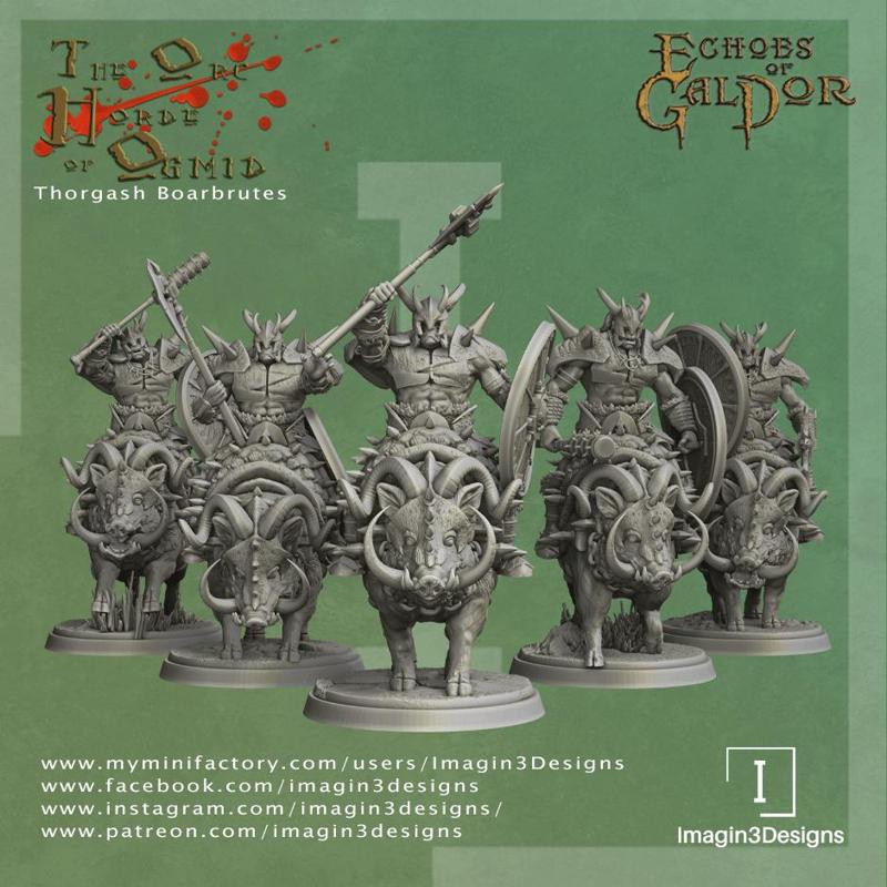 Thorgash Boarbrutes - Orc Cavalry