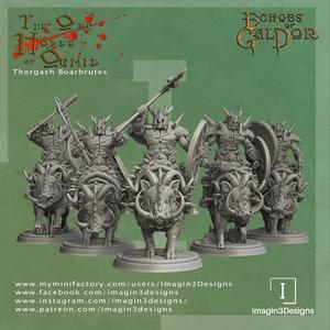 Thorgash Boarbrutes - Orc Cavalry