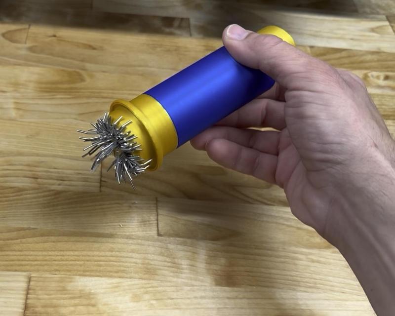 Steel Pin Media Collector