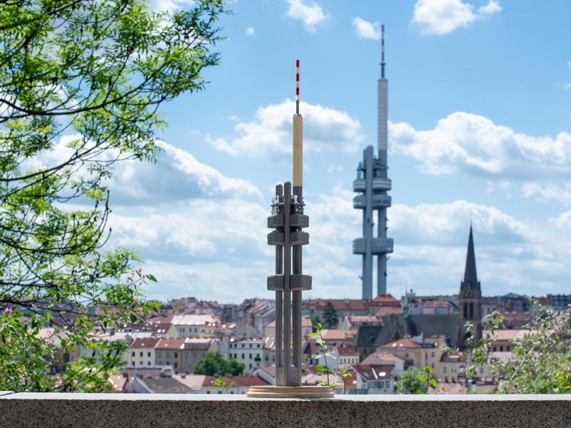 Žižkovská věž (Zizkov Tower, Prague)