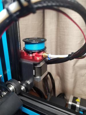 Filament Spool Extruder knob