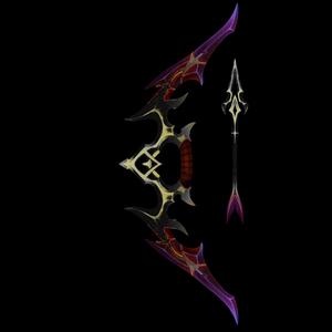 League Of Legends Infernal Ashe Bow And Arrow Skin For Cosplay