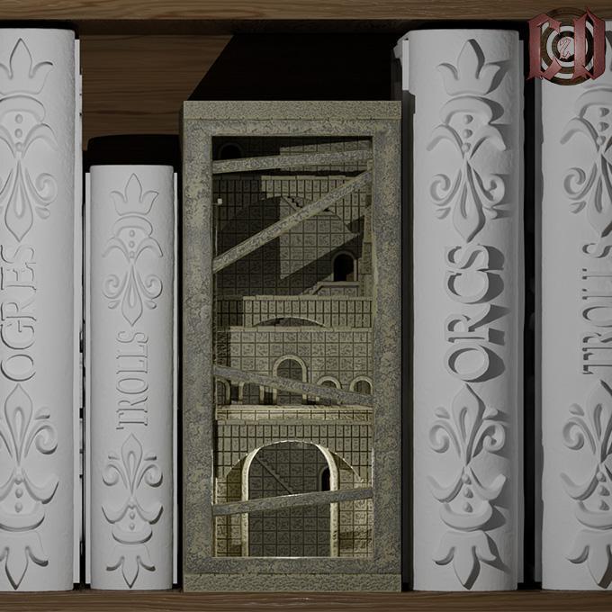 Landscape - Puzzle Stairs