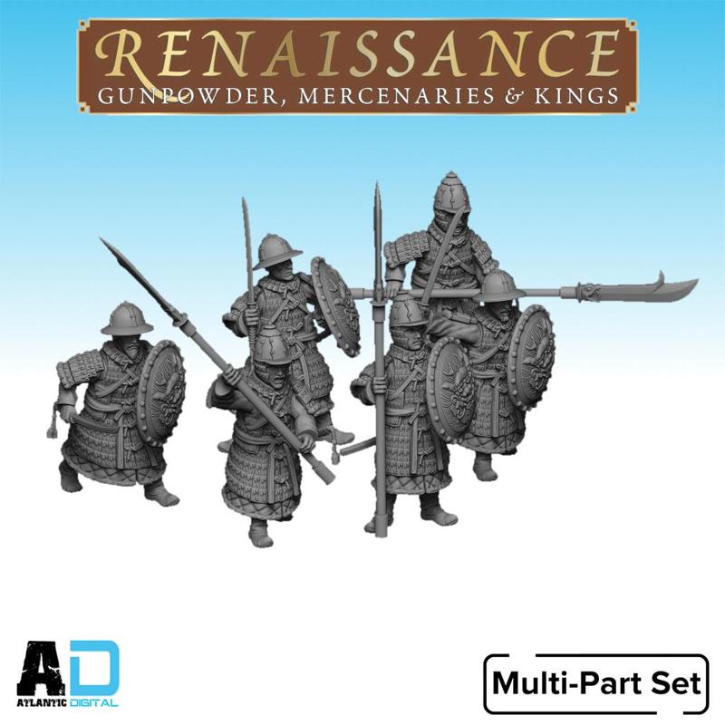 Joseon warriors in Scale Armor