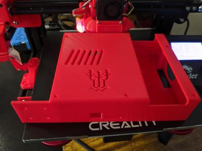 Ender III Pro Case Left (BTT SKR Logo)