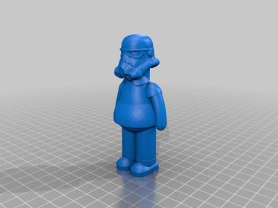 Homer Simpson Stormtrooper