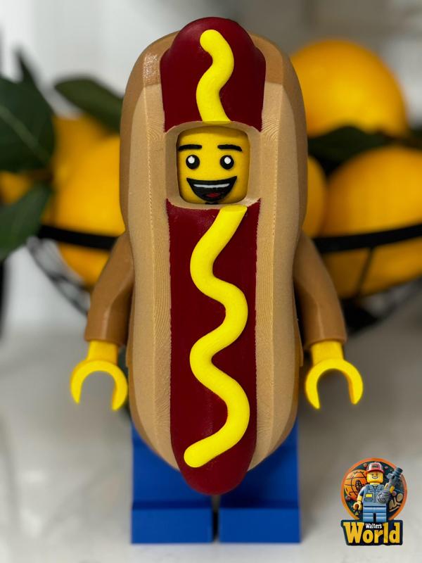 Hot Dog Guy Brick