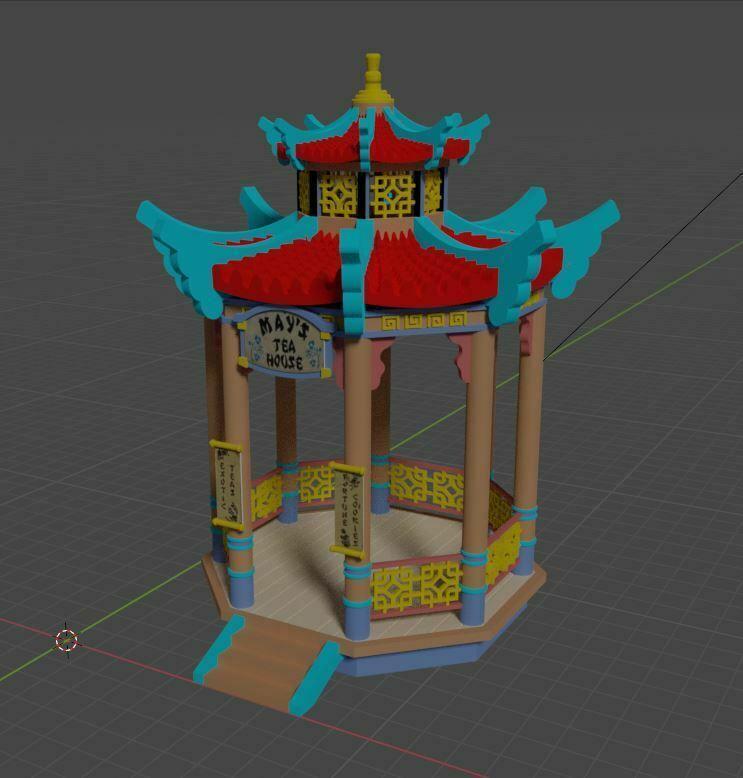 Chinese / Oriental kiosk
