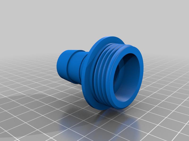 32mm BSP to 21mm Barb for white goods drain