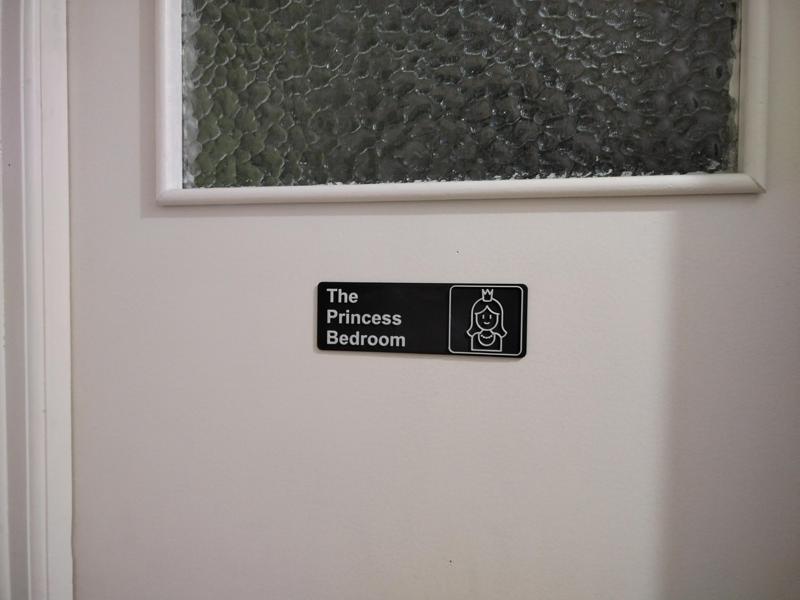 PRINCESS BEDROOM Signs Like "The Office" Logo
