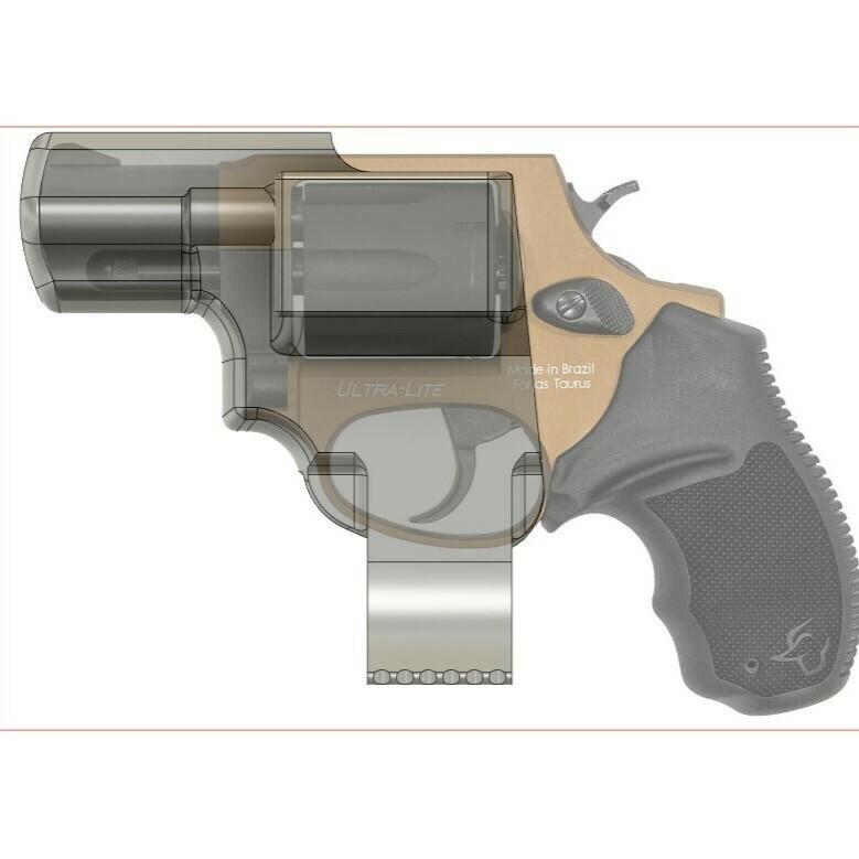 CCW Holster for small frame Taurus revolvers with 2 inch barrel