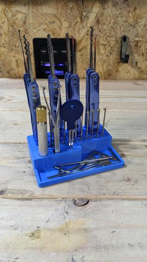 Lockpick tool holder