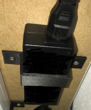 Laptop Netzteil Halter