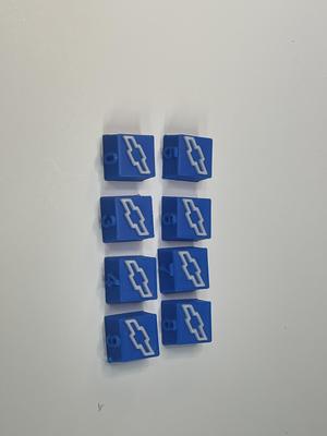 Chevrolet Key Caps (0-9)