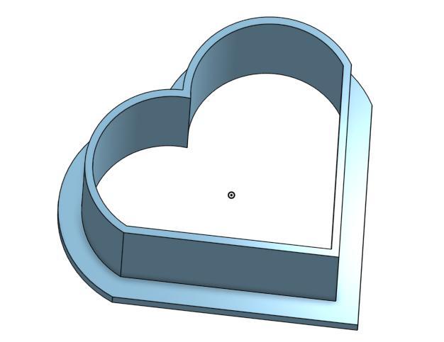 Heart cookie cutter