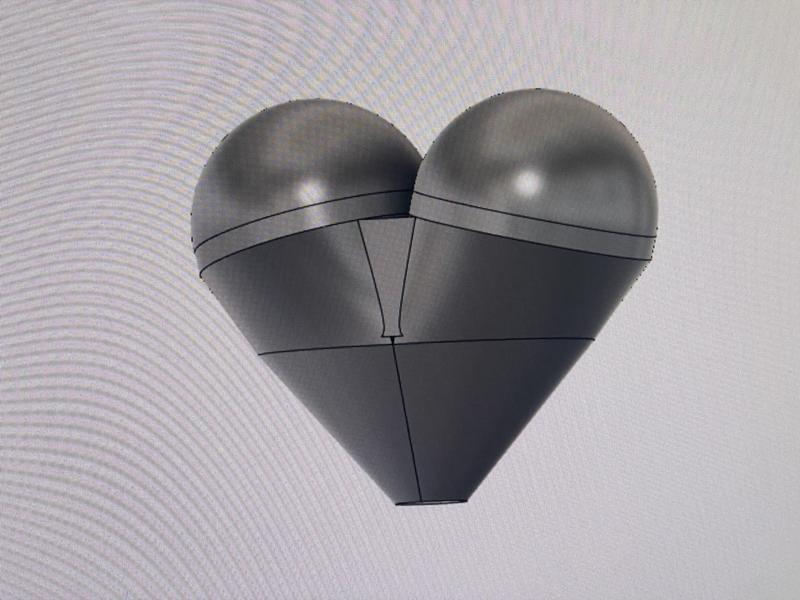 Valentains Day Heart Puzzle (Left Hand Thread)