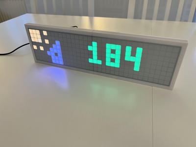 32x8 Display Case for PixelIt or WLed projects