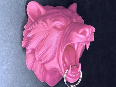 Bear wall mounted decoration key holder organizer