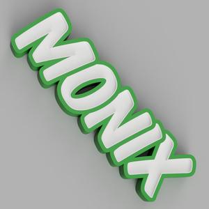 NAMELED MONIX- LED LAMP WITH NAME