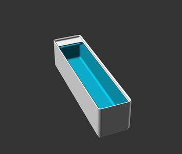 Gridfinity Bins - 4x1 Format