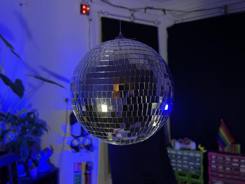 Disco ball dispenser