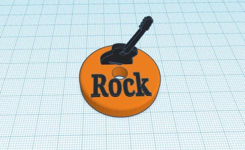 Rock_guitar 45 record adapter