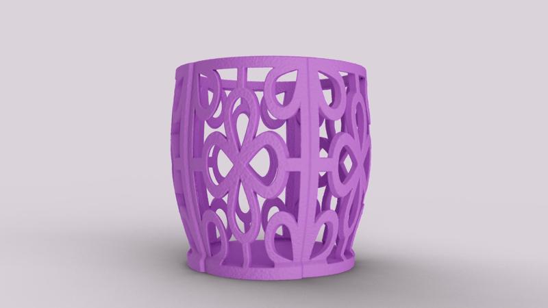 Decorative Box Plant Pot
