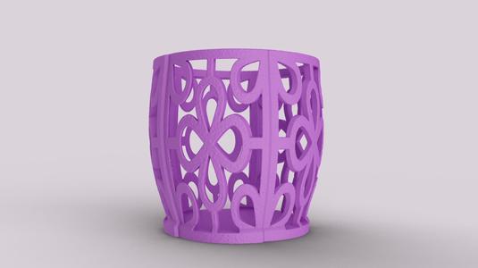 Decorative Box Plant Pot