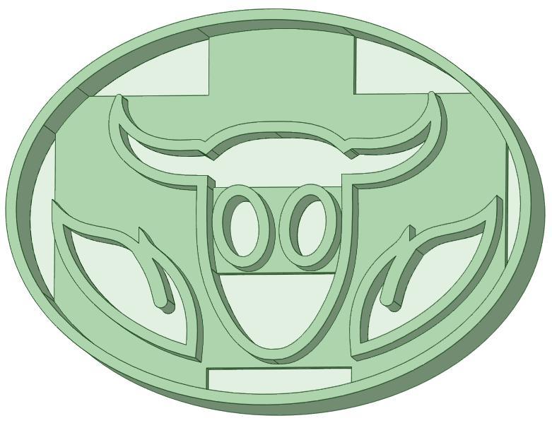 Woody Toy Story cookie cutter buckle