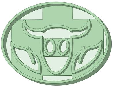 Woody Toy Story cookie cutter buckle