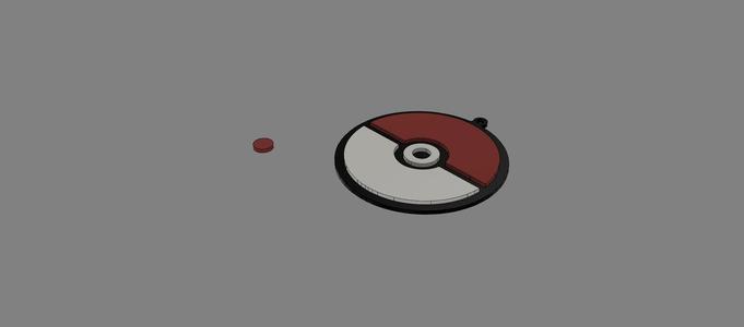 Pokeball Keychain / LLavero