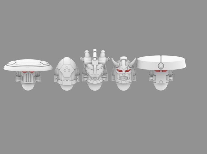 Rising Death Clan V10 Veteran Helmet Set