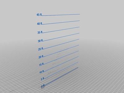 Printbed Height Chart