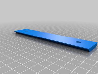 Parametric rail for "Ultimate spool holder with sliding rail"