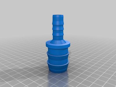 Water hose reducer 24mm to 12mm