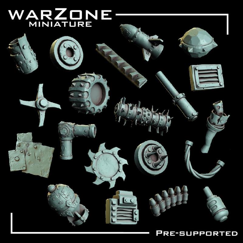 Orkaz Kitbash / Scraplands Kitbash Vol. 01