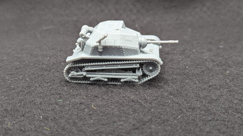 Tankette TKS with 2 optional machine guns (Poland, WW2)