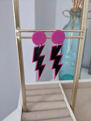 Lightning Earrings Pendants