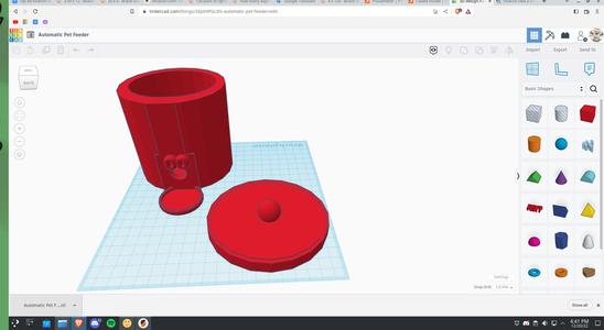 Automatic Pet Feeder V1