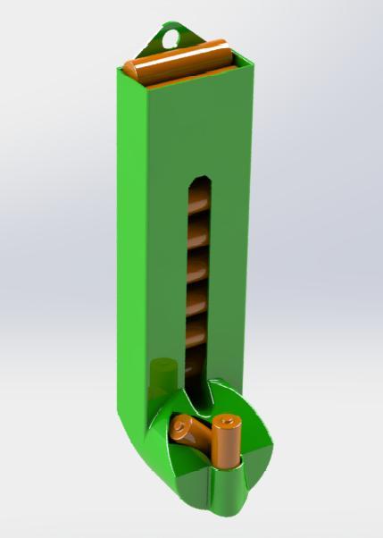 FN P90 Inspired AA Battery Hopper