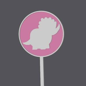 CupCake Topper - Dinosaur7