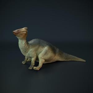 Parasaurolophus baby sitting
