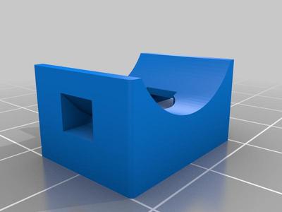 Parametric pipe wall mount
