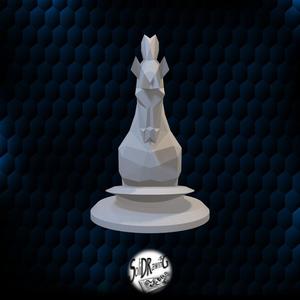 War Horse 3 - LowPoly - Bust - Head - Perfect Design - Easy Print - Decor - SoliDRawinGS0338