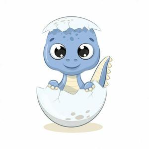 Key ring dino baby egg