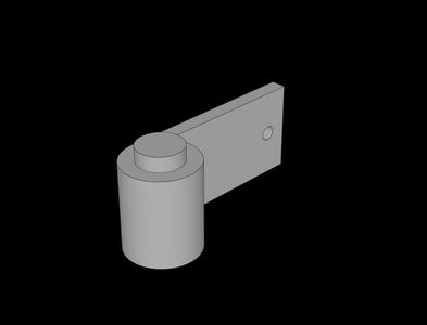 Lego Compatible (3821.dat) Door  1 x  3 x  1 Right