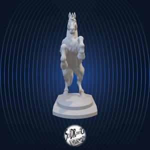 Prancing Muscular Horse  - SoliDRawinGs - YZK003
