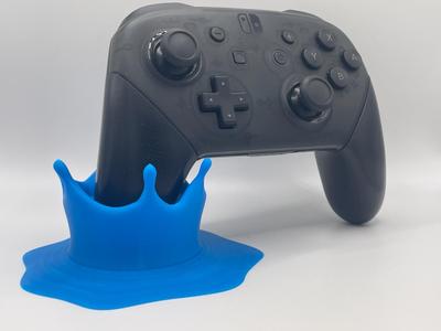 Splashing Puddle Stand For Nintendo Pro Controller