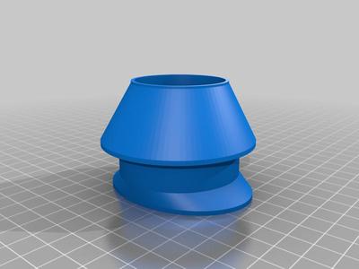 Large Butt plug - hole through